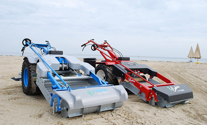 Electric Beach Cleaning Machine