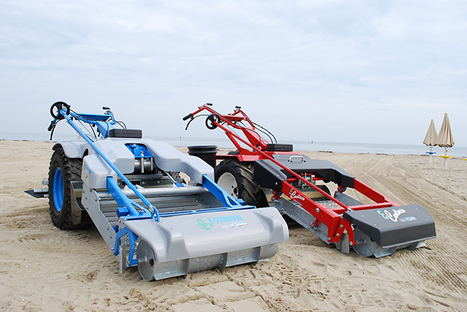 Electric Beach Cleaning Machine